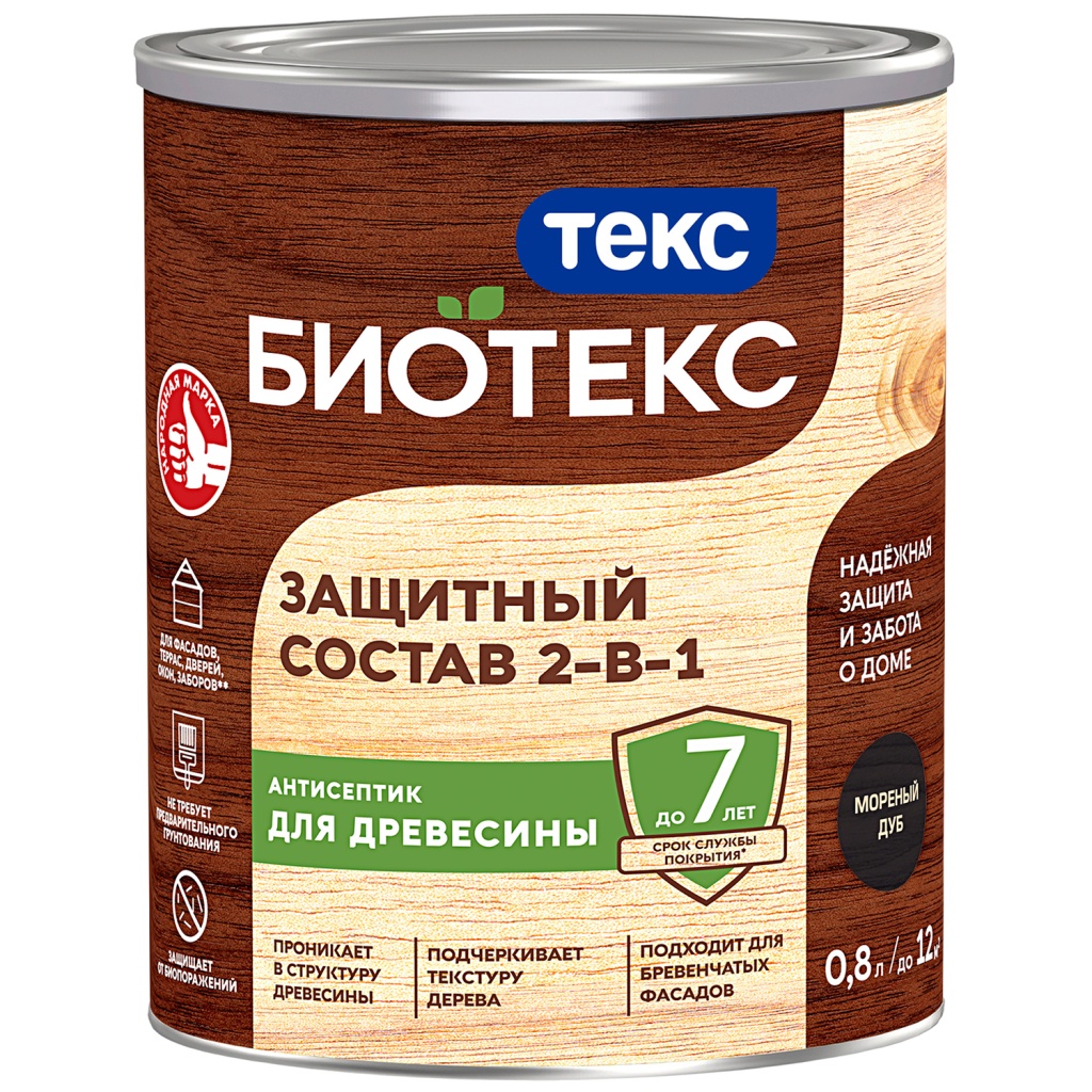 Защитный состав 2 в 1 BIOTEKS