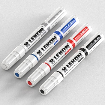 Маркер LEKON Profi с нитроэмалью  4 мм