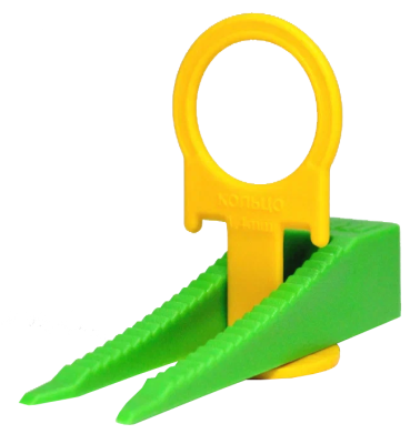 Зажим кольцо 1,4 мм 40 шт и клин 40 шт