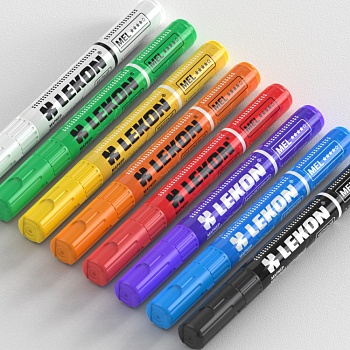 Маркер стираемый меловой LEKON MEL для временной разметки