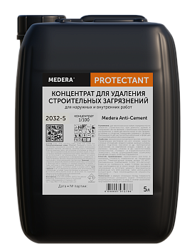 MEDERA anti cement концентрат 5л MEDERA anti cement концентрат 5л