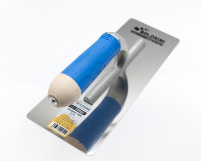 Кельма Boldrini Inox с зеркально-гладкой поверхностью 24x10