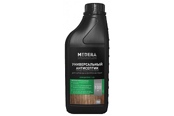 MEDERA 90 концентрат антисептик грунтовка для древесины 1л MEDERA 90 концентрат антисептик грунтовка для древесины 1л