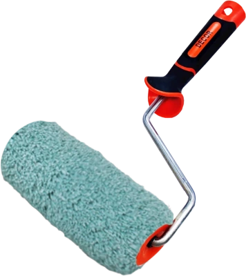 Валик DECOR 2К-ручка  d 50 мм бюгель 8 мм ворс 12 мм микрофибра премиум