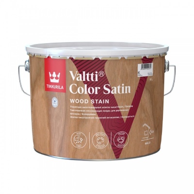 Тиксотропная лессирующая фасадная лазурь Valtti Color Satin