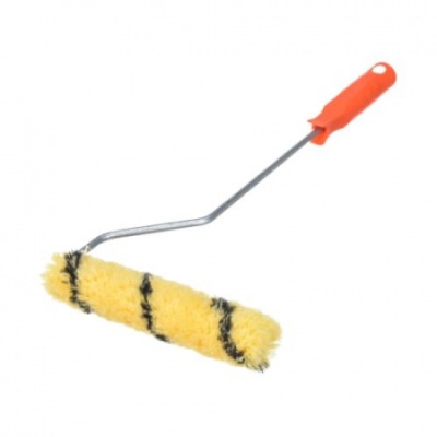 Мини валик полиакрил Тигр удлинённая ручка