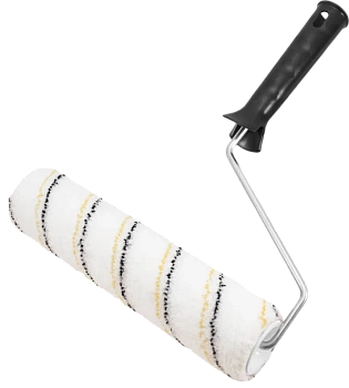 Валик микрофибра ручка 6мм ворс 9мм