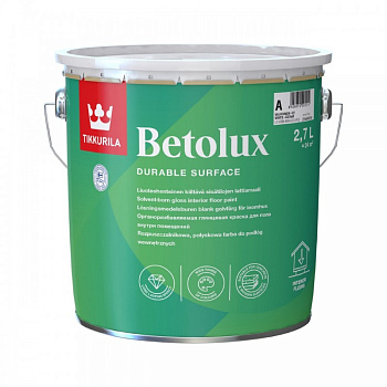 Краска для пола Tikkurila Betolux Floor Краска для пола Tikkurila Betolux Floor