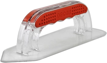 Кельма DECOR угловая прозрачная 222*84 мм