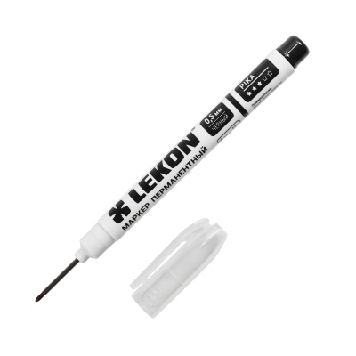 Маркер LEKON Pika Перманентный, удлиненный наконечник