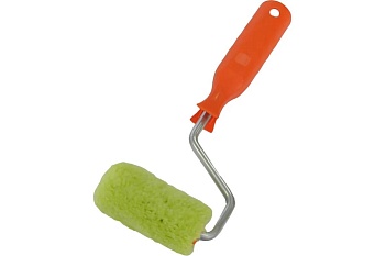 Мини валик зеленый полиакрил 100мм