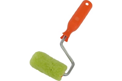 Мини валик зеленый полиакрил 100мм