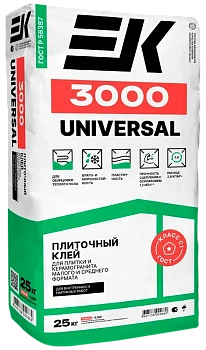 Плиточный клей ЕК3000 universal