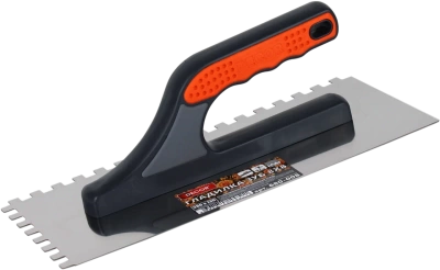 Гладилка DЕCOR 3К 280х130 мм Нерж. зуб 8х8 мм