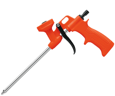 Пистолет для монтажной пены с металлической трубкой