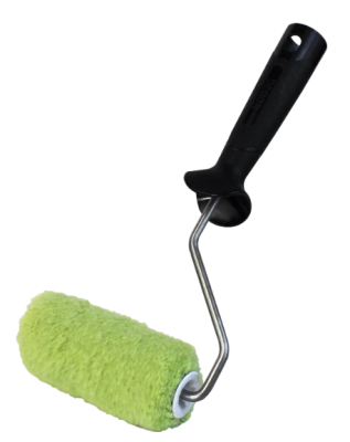 Валик миди DЕCOR 100 мм d 30 мм бюгель 6 мм ворс 18 мм полиакрил зеленый