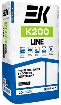 Универсальная гипсовая шпатлевка ЕК K200 LINE