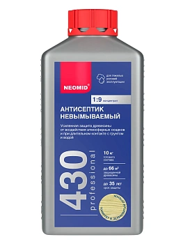 Неомид 430 невымываемый консервант для древесины концентрат 1:9 