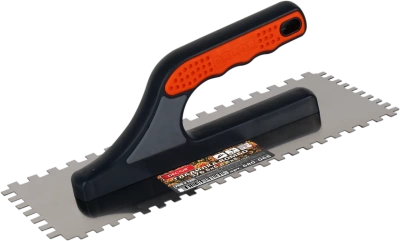 Гладилка DЕCOR 3K 280х130 мм Нерж. зуб 6х6 мм + 8х8 мм 0,7 мм