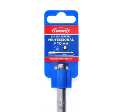 Бур по бетону 10x450 PROFESSIONAL TSUNAMI