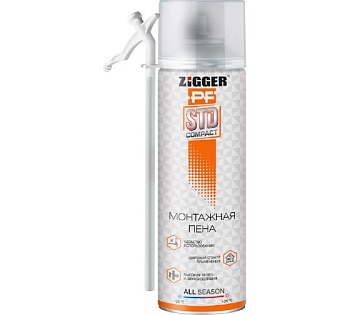 Бытовая пена ZIGGER PF STD COMPACT всесезонная 460 гр