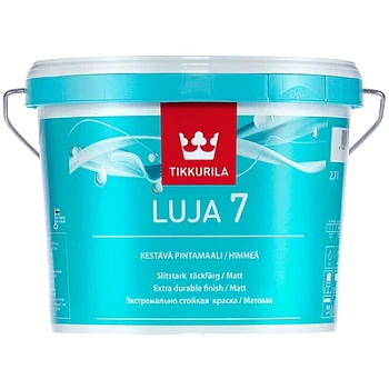 Краска экстра стойкая LUJA 7 С матовая  Краска экстра стойкая LUJA 7 С матовая