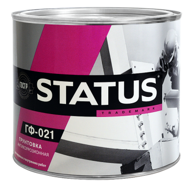 Грунтовка ГФ 021 Status