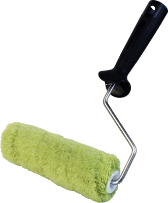 Валик миди DЕCOR 150 мм d 30 мм бюгель 6 мм ворс 18 мм полиакрил зеленый