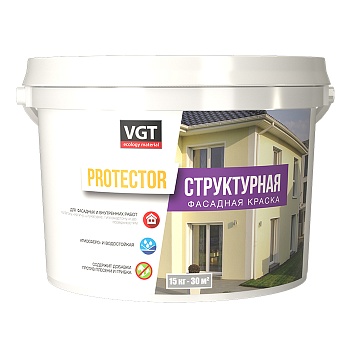 Структурная краска для наружних и внутренних работ PROTECTOR Структурная краска для наружних и внутренних работ PROTECTOR