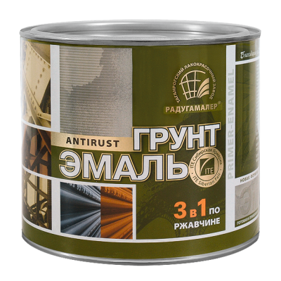 Грунт эмаль по ржавчине 3 в 1