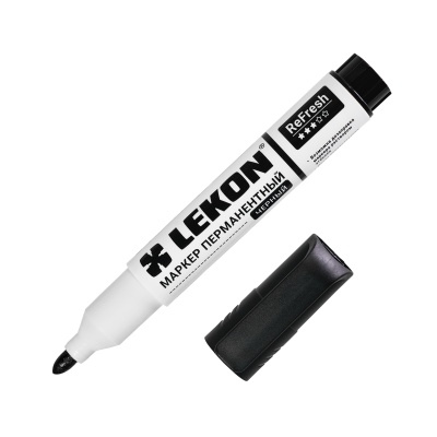 Маркер LEKON ReFresh Перманентный заправляемый