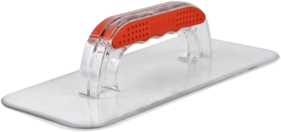 Кельма DECOR трапецевидная прозрачная 280*130 мм