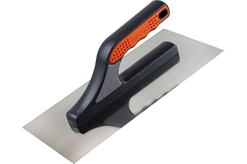 Гладилка DЕCOR 3К 280х130 мм Нерж. прямая 0,7 мм