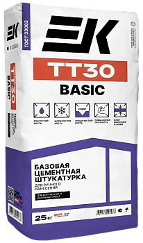 Базовая цементная штукатурка для ручного нанесения ек tt30 Basic Базовая цементная штукатурка для ручного нанесения ек tt30 Basic