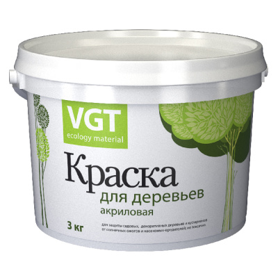 Краска ВД-АК-1180 для деревьев