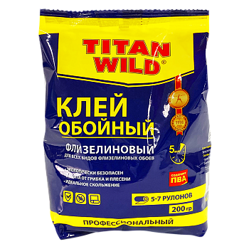 Клей Titan Wild обойный флизелин 200г