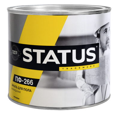 Эмаль ПФ 266 для пола Status