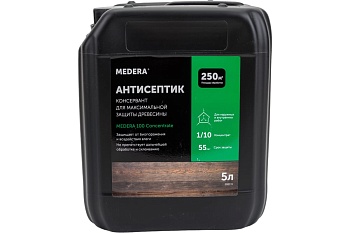 MEDERA 100 концентрат антисептик невымываемый 5л MEDERA 100 концентрат антисептик невымываемый 5л