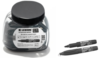 Маркер перманентный карманный LEKON MINI
