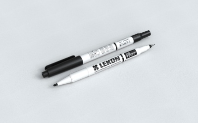 Двухсторонний маркер перманентный LEKON