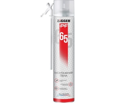 Пена бытовая 65 л всесезонная ZIGGER PF 830мл 
