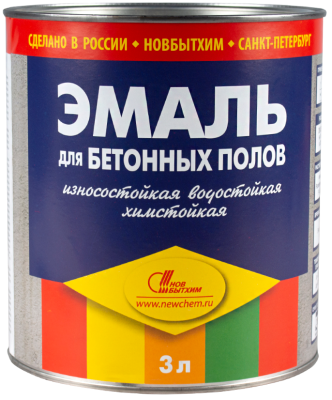 Эмаль для бетонных полов износостойкая