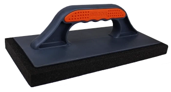 Терка DЕCOR 2К 280х140 мм EVA черная резина