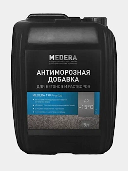 Антиморозная добавка для бетона МЕДЕРА 190