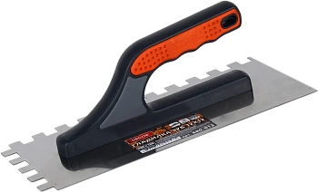 Гладилка DЕCOR 3К 280х130 мм Нерж. зуб 12х12 мм 0,7 мм