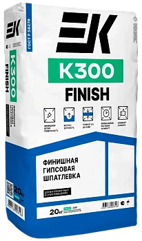 Финишная гипсовая шпатлевка ек k300 finish