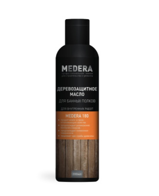 MEDERA 180 деревозащитное масло 200мл