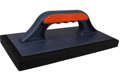 Терка 2к мелкопористый черный поролон 280x140 мм