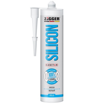Герметик ZIGGER Силикон sanitar
